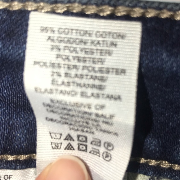 * SOLD * Lucky Brand Lolita Bootcut Mid-rise Curvy Jeans Long - 14/32 L - Picture 8 of 12